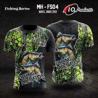 BAJU FISHING HUNTER TERLARIS / KAOS PASER /JERSEY MANCING CAMO PREMIUM