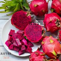 Buah Naga Potong merah | 200 gram per pack