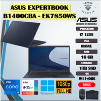 ASUS EXPERTBOOK b1400cba I7 1255 16GB 1TB 14.0fhd