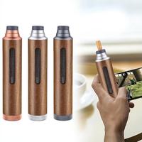 Asbak Mini Portable Tahan Api Dengan Tutup Untuk Mobil