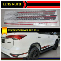 Stiker Fortuner Trd 2019