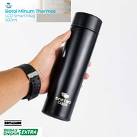 Botol Minum 500 ML Termos Suhu LCD Display Smart Mug Portable