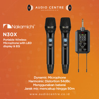 Nakamichi N30X N 30X N30 X Wireless Microphone Portable