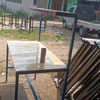 meja kerja meja packing meja rak atas