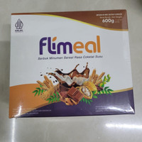 FLIMEAL 1 Box Meal Replacement Sereal DIET Rasa Coklat by Flimty - 1 B