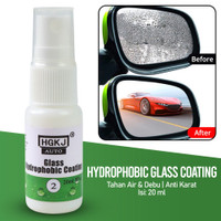 Semprotan Hydrophobic Glass Coating Waterproof Liquid 20ml