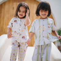 YUME KIDS PAJAMAS SS x THE OVERTEE