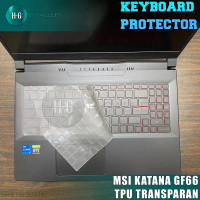 MSI KATANA 15 B13VFK GL76 GF76 GF66 GL66 KEYBOARD PROTECTOR *S