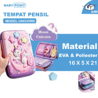 Tempat Pensil Anak Unicorn Pencil Case Pouch Sekolah