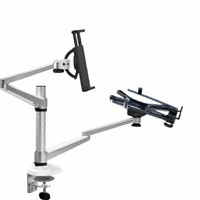 Bracket Laptop Braket Laptop Dan Tablet Breket Jepit Meja Ori