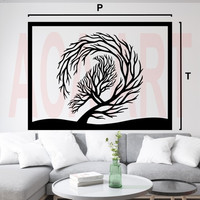 Kreasi Kayu 3D Wall Decor Laser Cut Aesthetic Motif Burung [AB011]