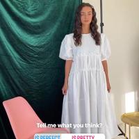 Miroir (miroirstore) Lona White Dress