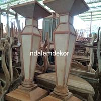 STAND BUNGA PIALA MENTAH