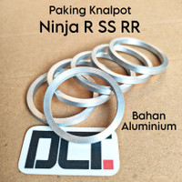 Paking Knalpot Ninja R SS RR Bahan Aluminium Padat