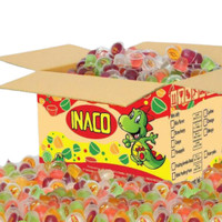 Best seller Inaco Mini Jelly 1 Dus 10kg Mix Fruit Jely dengan Aneka