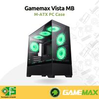 Review Gamemax Vista MB Black | Casing PC Micro ATX | CPU PC Case ...