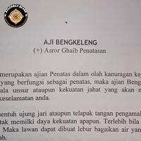 kitab aji bengkeleng