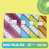 Buku Folio 100 Lembar RIA Hardcover