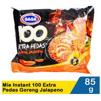 Gaga 100 Mie Kuah / Goreng Jalapeno 75g