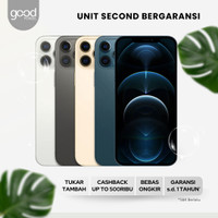 Apple iPhone 12 Pro Max 128GB 256GB 512GB Second Original Bergaransi