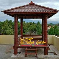 Gazebo 2x2 Meter, pilar motif.