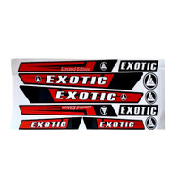 Stiker Sepeda Exotic Custom Striping Sticker