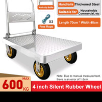 JUAL Troli Lipat Hand Truck 600-800Kg/Troli Besi Serbaguna/Troli