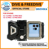 Housing Waterproof Case Iphone Handphone Divevolk Seatouch 4 Max Dive