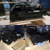 body wpl d12 carry truck rc