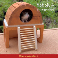 Paket Kandang Hamster | Rumah Hamster | Set Dekorasi Kandang Hamster