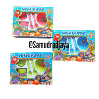 Perlengkapan makan bayi | Feeding set Nishikawa kecil | Gift set bayi