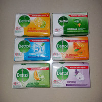 dettol 100gr sabun mandi batangan