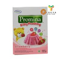 Promina Silky Puding Strawberry 100 G