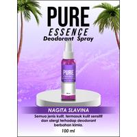 Tawas Deodorant Pure Essence Nagita Slavina Penghilang Bau Badan Alami 100 ml