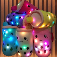 s- Boneka Boba Bantal Boba LED Berkedip SNI