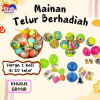 Mainan Telur Berhadiah Random Lucu Edukatif Telur Ajaib
