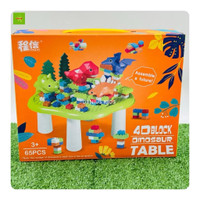 Mainan Edukasi Anak Building Block Dinosaurus Bongkar pasang Murah dan Berkualitas New tdt-665