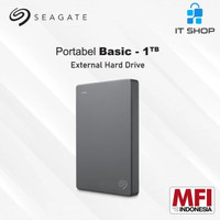 Seagate Hard Disk Portabel Basic 1Tb - hdd external eksternal 1Tb