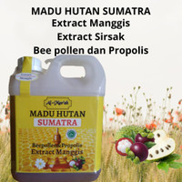 [PRIVASI TERJAGA] - COD Madu Hutan Sumatra 1 kg extract manggis, extract sirsak, bee pollen propolis