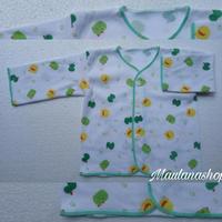 (12 Pcs) Baju bayi Shankusen Lengan Panjang / Newborn / Pakaian Bayi