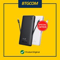 POWERBANK BASEUS AIRPOW LITE 10000MAH 22,5W FAST CHARGING BUILT IN DUAL CABLE USB TYPE-C+KABEL LIGHTNING IPHONE QUICK CHARGE 10000 MAH POWER BANK