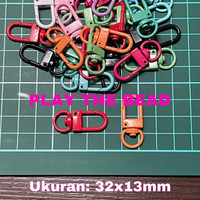 Gantungan Model Panjang. Kaitan Besi Untuk Gantungan Kunci, Gantungan Tas, Gantungan Handphone. Bahan Strap Phone. Bahan Key Chain. Bahan Bag Charm