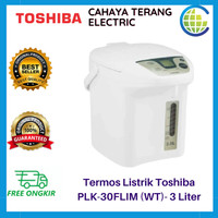 Toshiba Termos Air Listrik PLK-30FLIM (WT) Digital Electric Pot Thermos / Kettle - 3 Liter