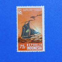 Prangko Indonesia Kapal Pinisi ( MNH )