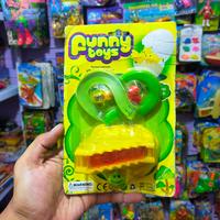 mainan penguin naik tangga jadul