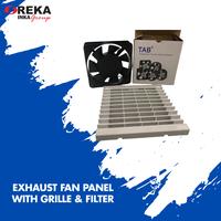 Exhaust Fan Panel with Outlet Grille & Filter