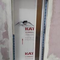 spesialis Kusen Aluminium plus daun pintu ACP ukuran 210 x 90
