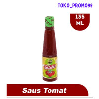 Saos Tomat dua belibis 135 ml kemasan botol
