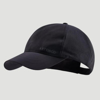 Topi Tenis Flexible Tennis cap TC100 56-60cm Black