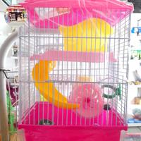 kandang hamster atap rumah sedang